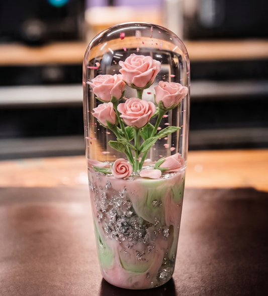 [PRE-ORDER] LED Pink Roses Knob