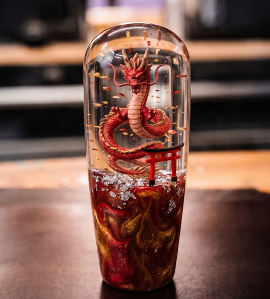 [PRE-ORDER] LED Japanese Dragon Knob