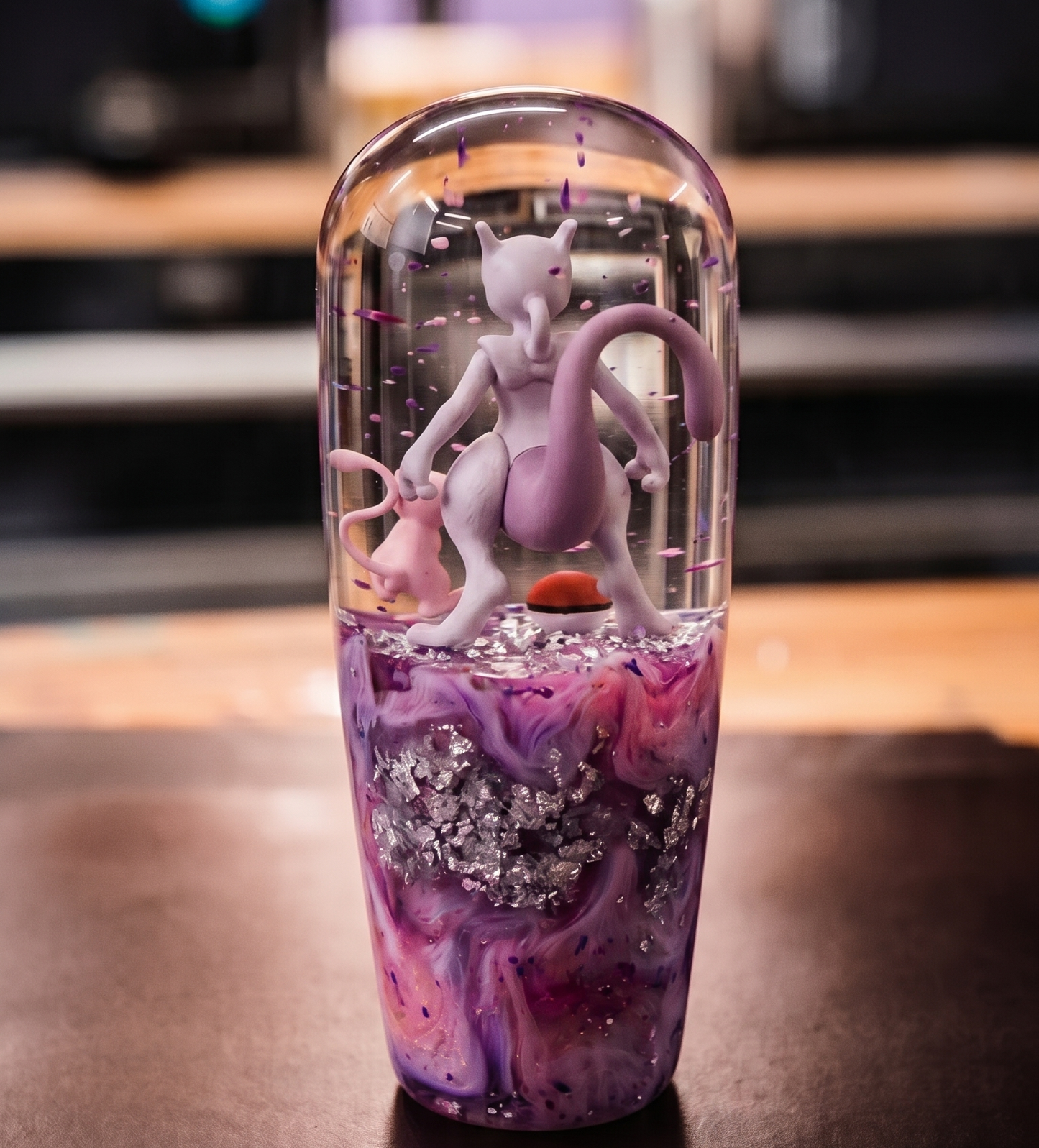 [PRE-ORDER] LED Mewtwoo and Mew Knob