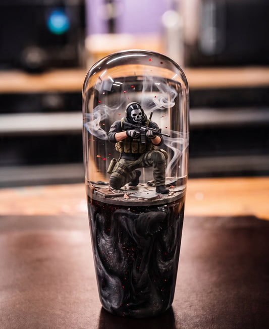[PRE-ORDER] LED Ghost (Call of Duty) Knob
