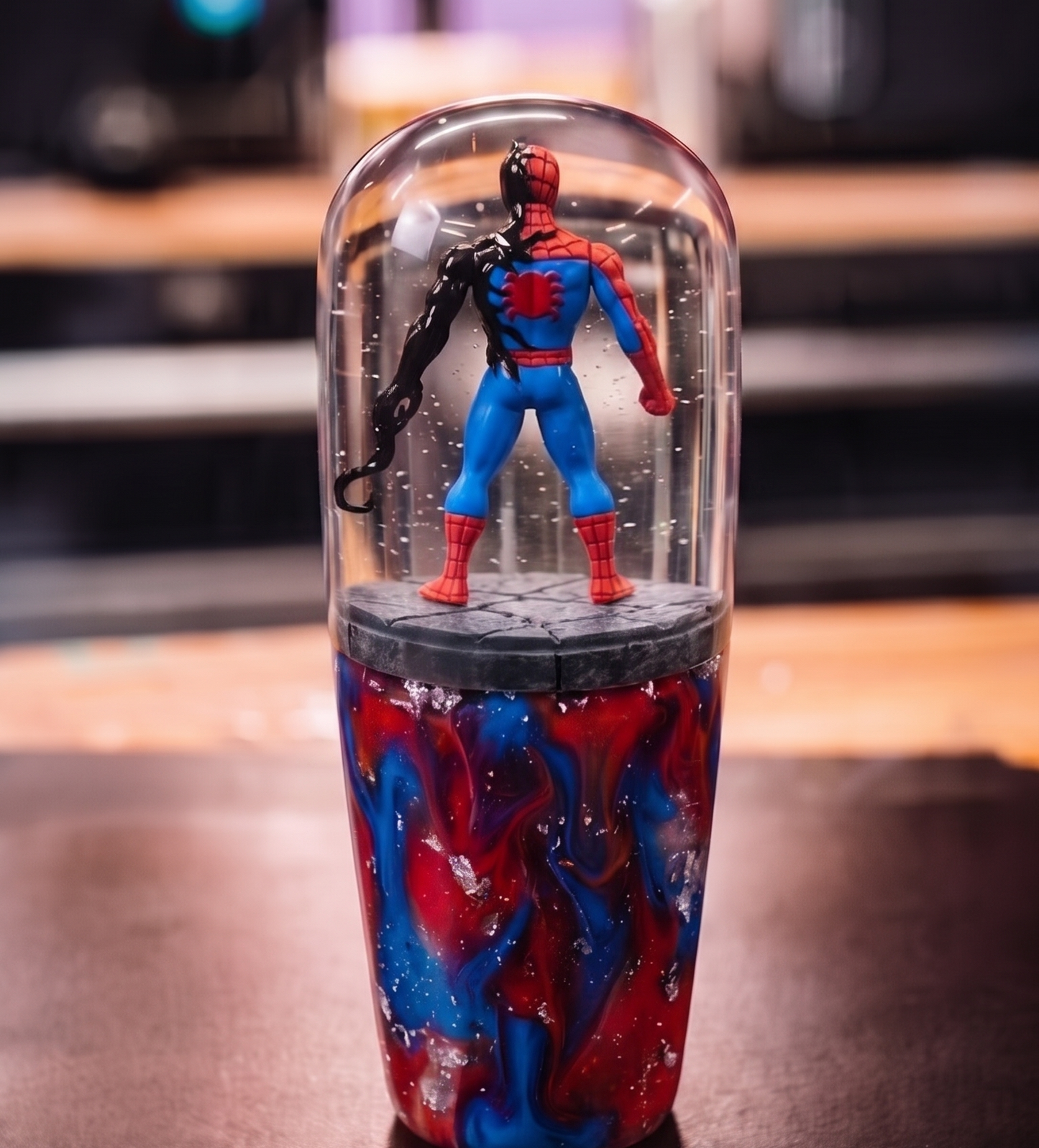 [PRE-ORDER] LED Spider-Mann Symbiote Knob