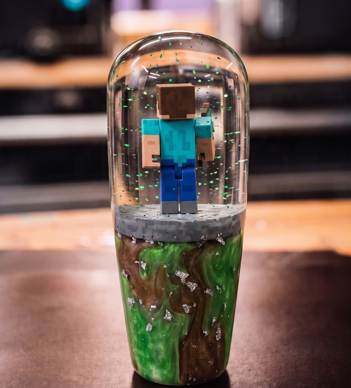 [PRE-ORDER] LED Minecraft Steve Knob