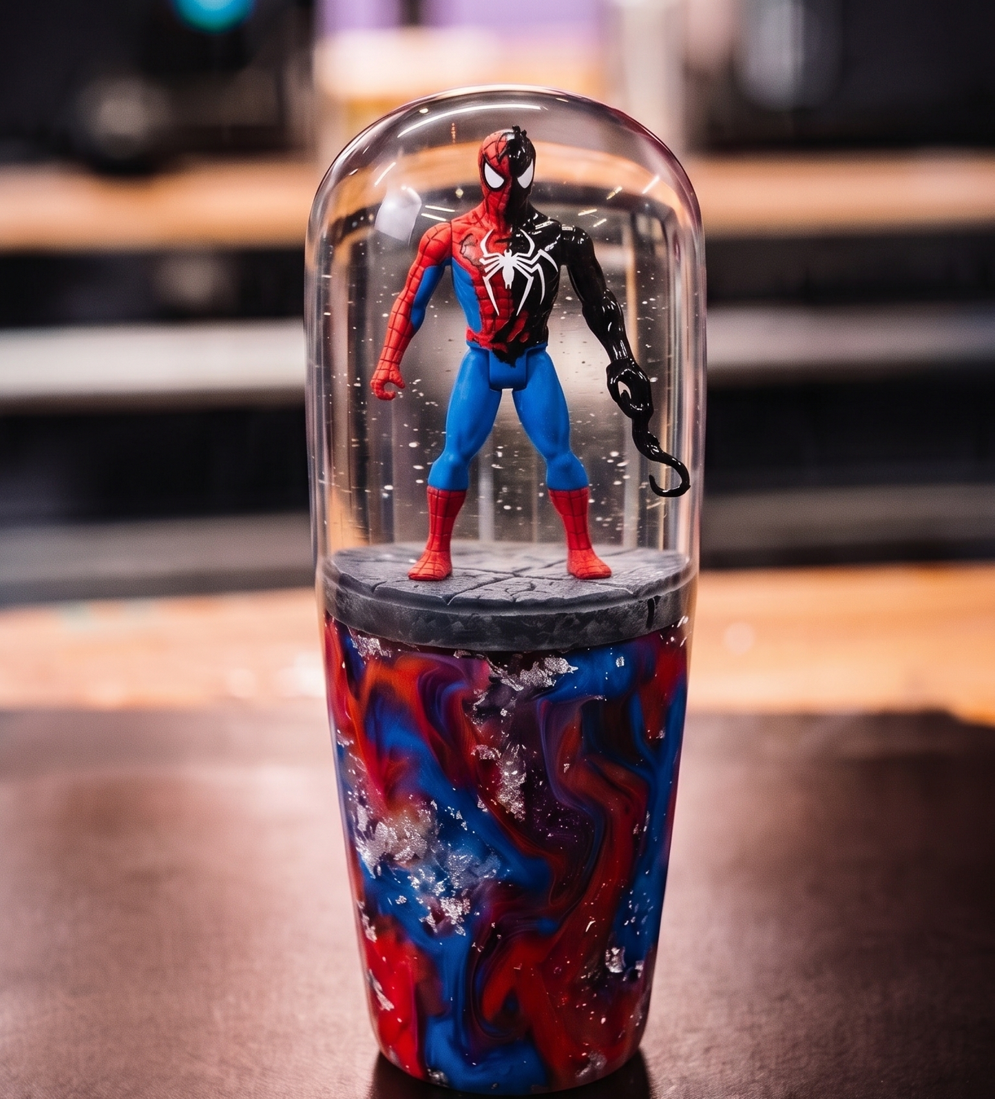 [PRE-ORDER] LED Spider-Mann Symbiote Knob