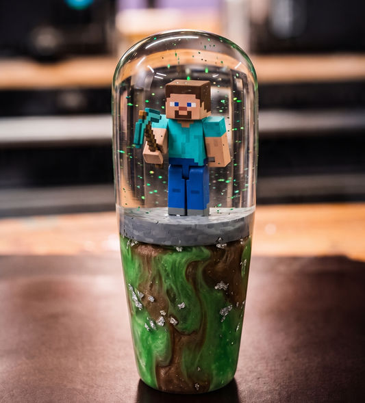 [PRE-ORDER] LED Minecraft Steve Knob